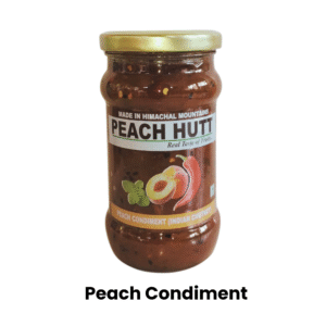 peach condiment
